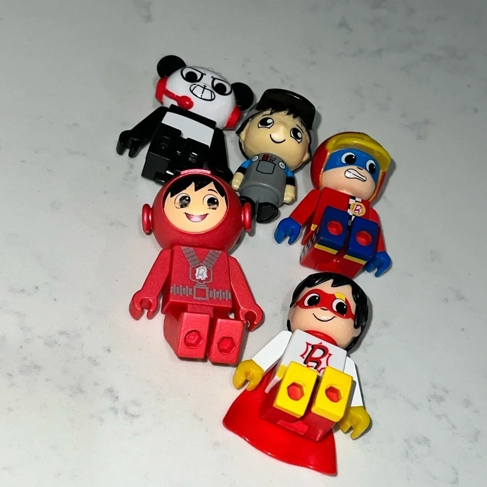 Colorful Character Building Block Set